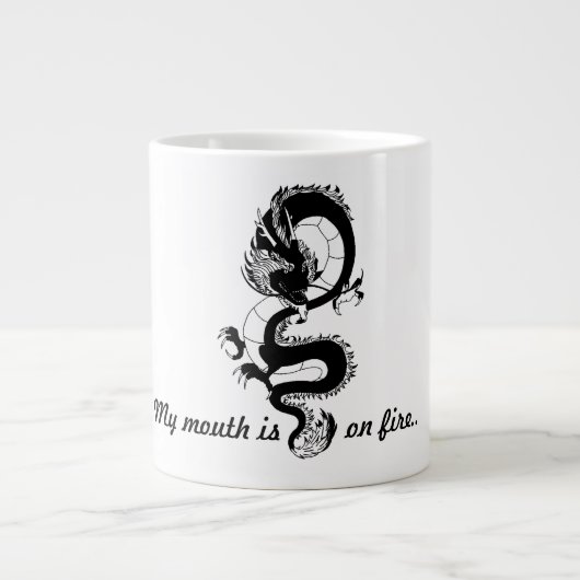 Un mug classique avec un dragon  (Devant)