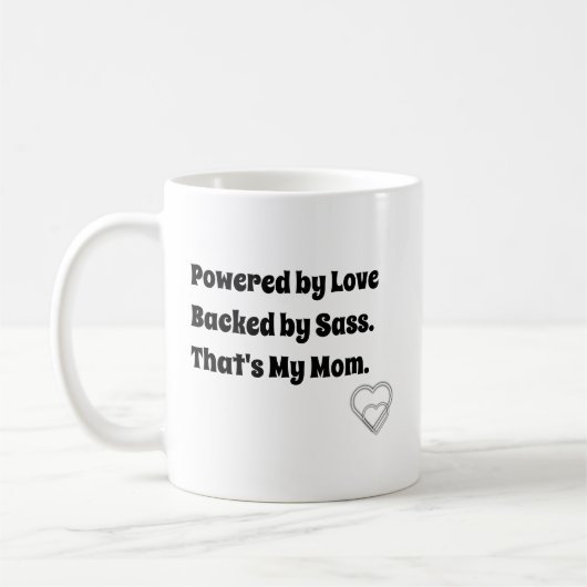 Un Mug d'amour pour aimer maman (Gauche)