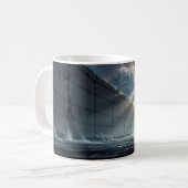 Un mug de rêve de liberté murale Brick Another Art (Devant gauche)