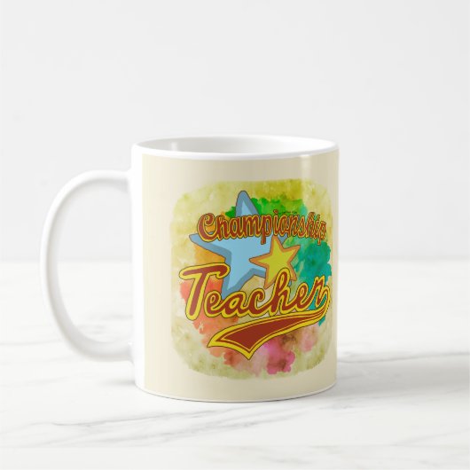 Un mug Enseignant Champion (Gauche)