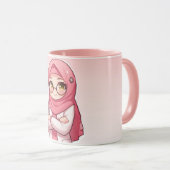Un mug Hijabi mignon ✨ (Devant droit)
