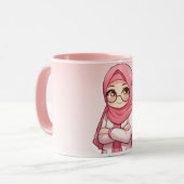Un mug Hijabi mignon ✨ (Devant gauche)