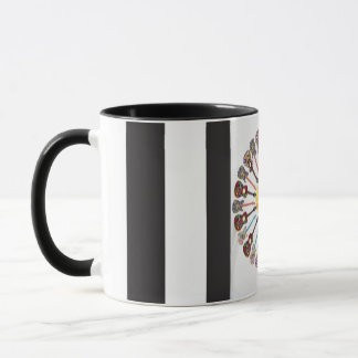 Un Mug inspiré des années 1960.. 60s Chanson Retro