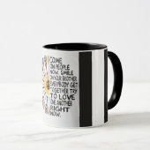 Un Mug inspiré des années 1960.. 60s Chanson Retro (Devant droit)