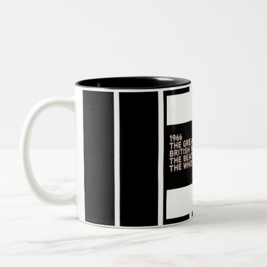 Un Mug inspiré des années 1960.. 60s Rock and Roll (Gauche)