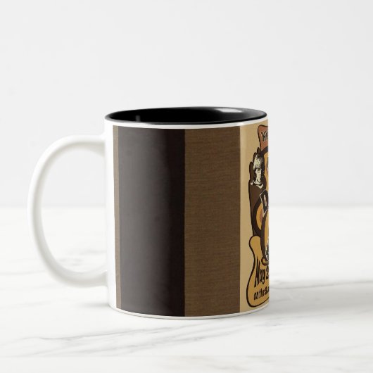 Un Mug Inspiré des années 1960 .. Rock et Roll Sup (Gauche)