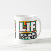Un mug pour partager vos convictions pro-vie. (Devant droit)