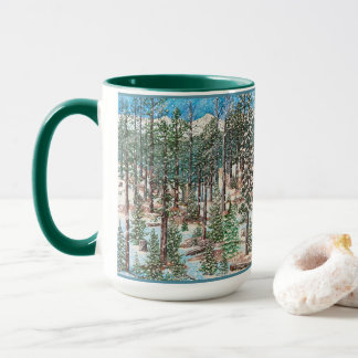 Un mug pour un dimanche enneigé