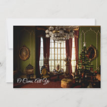 Un Noël victorien - Invitation "O Come Al Ye"