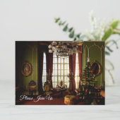 Un Noël victorien - Invitation "Rejoignez-nous" (Debout devant)