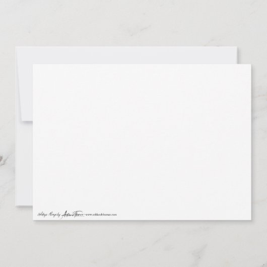 Un Noël victorien - Invitation "Rejoignez-nous" (Dos)