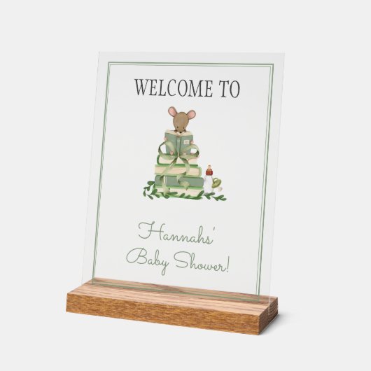 Un nouveau Baby shower de chapitre (Angle)