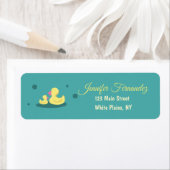 Un nouveau bébé à aimer Baby shower Étiquette de c (En situation)