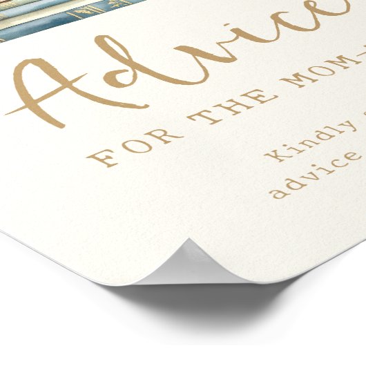 Un nouveau chapitre Books Conseils Poster (Coin)