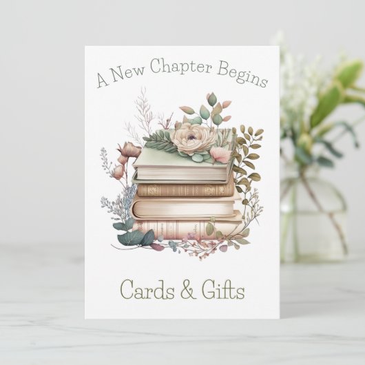 Un nouveau chapitre commence Cartes et Cadeaux Sig (Debout devant)