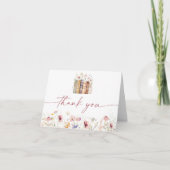 Un nouveau chapitre commence le Carte de remerciem (Devant)