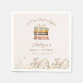 Un nouveau chapitre commence serviettes en papier  (Devant)