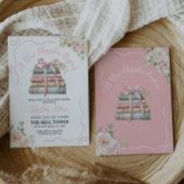 Un nouveau chapitre commence une invitation Baby s