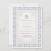 Un nouveau chapitre commence une invitation Baby s (Dos)