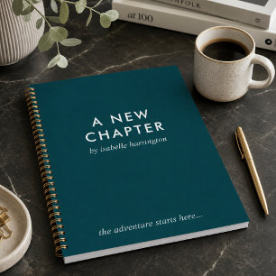 Un Nouveau Chapitre Journal de Style Roman Moder