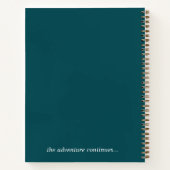 Un nouveau chapitre | Journal Turquoise moderne de (Dos)