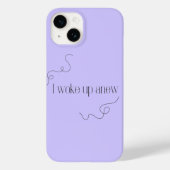 Un nouveau coque iphone en Lavender (Verso)