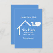 Un nouveau Faire-part résidentiel (Devant / Derrière)