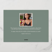 Un nouvel angle | Faire-part d'obtention d'un dipl (Verso)