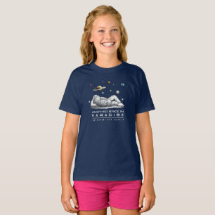 Un nouvel espace au paradis   T-shirt enfant