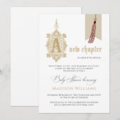 Un nouvel Invitation de Baby shower de chapitre (Devant / Derrière)