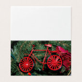 Un ornement à vélo sur un sapin de Noël (Outside Unfolded)