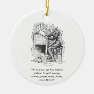 Un ornement de Noël Carol
