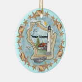 Un ornement du phare de Wisconsin Shells (Droite)