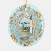 Un ornement du phare de Wisconsin Shells (Gauche)