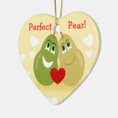 Un ornement personnalisé par couples parfaits de (Gauche)