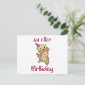 Un Otter Anniversaire Souhaite Une Carte Postale J (Debout devant)
