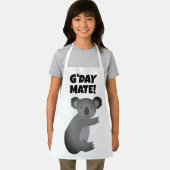 Un ours koala australien mignon dessine le tablier (Insitu)