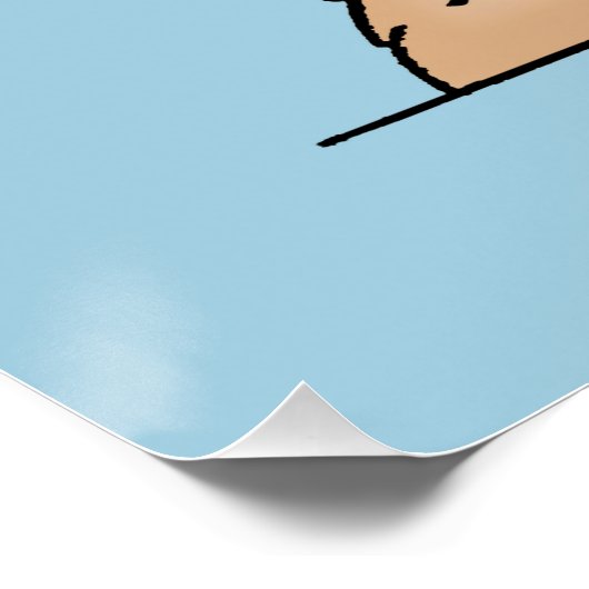 Un ours variiment incrédule perfect poster (Hoek)