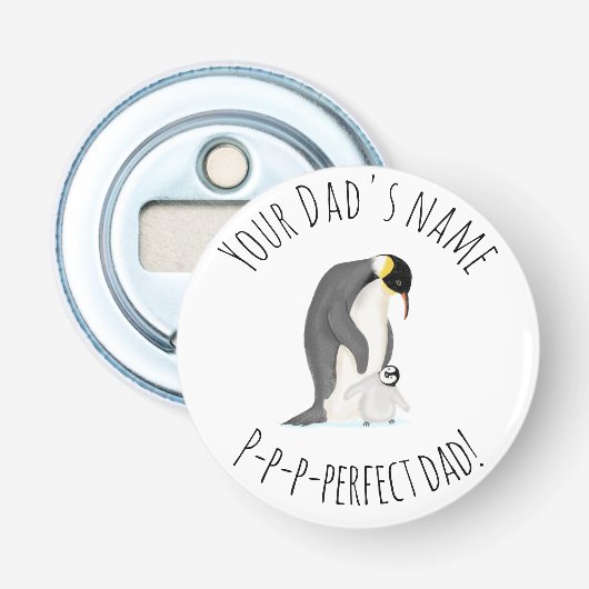 Un ouvre-bouteille "papa parfait" pour pingouin et (Devant)