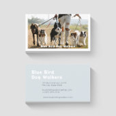 Un pack de Carte de visite marcheur de chiens