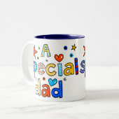 Un papa spécial Mug (Devant gauche)