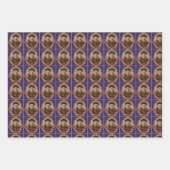 Un papier d'enveloppement de carol de Noël (Devant 3)