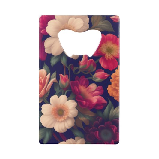Un papier peint à motif floral (Devant)