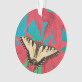 Un papillon swallowtail tigre canadien (devant)