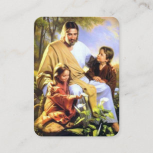 Un Parent Priant Pour Leurs Enfants Carte De Prièr