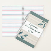 Un pauvre Carnet en quête de courage (À l'intérieur)