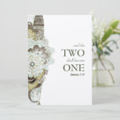 Un pays rustique deux devient un Faire-part de mar (Debout devant)