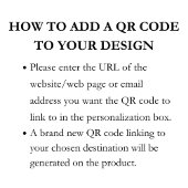 Un Peach QR Code moderne tout en une invitation