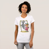 Un Pêcheur Avec Son T-shirt Femme De Capture (Devant entier)