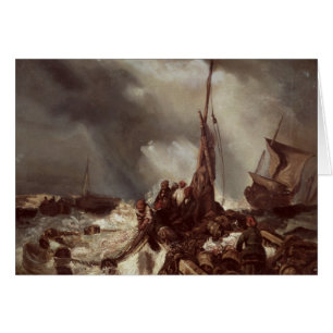 Un pêcheur tirant dans un filet, 1868
